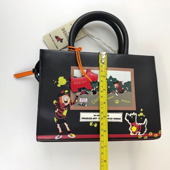 Radley London x BEANO Small Ziptop Grab Bag Minnie 70th Anniversary Celebration - Picture 10 of 15